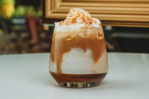 Salted caramel cold brew