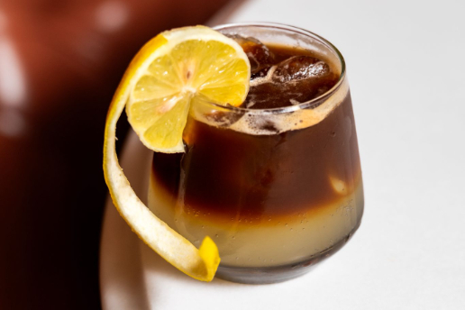 Iced coffee lemonade