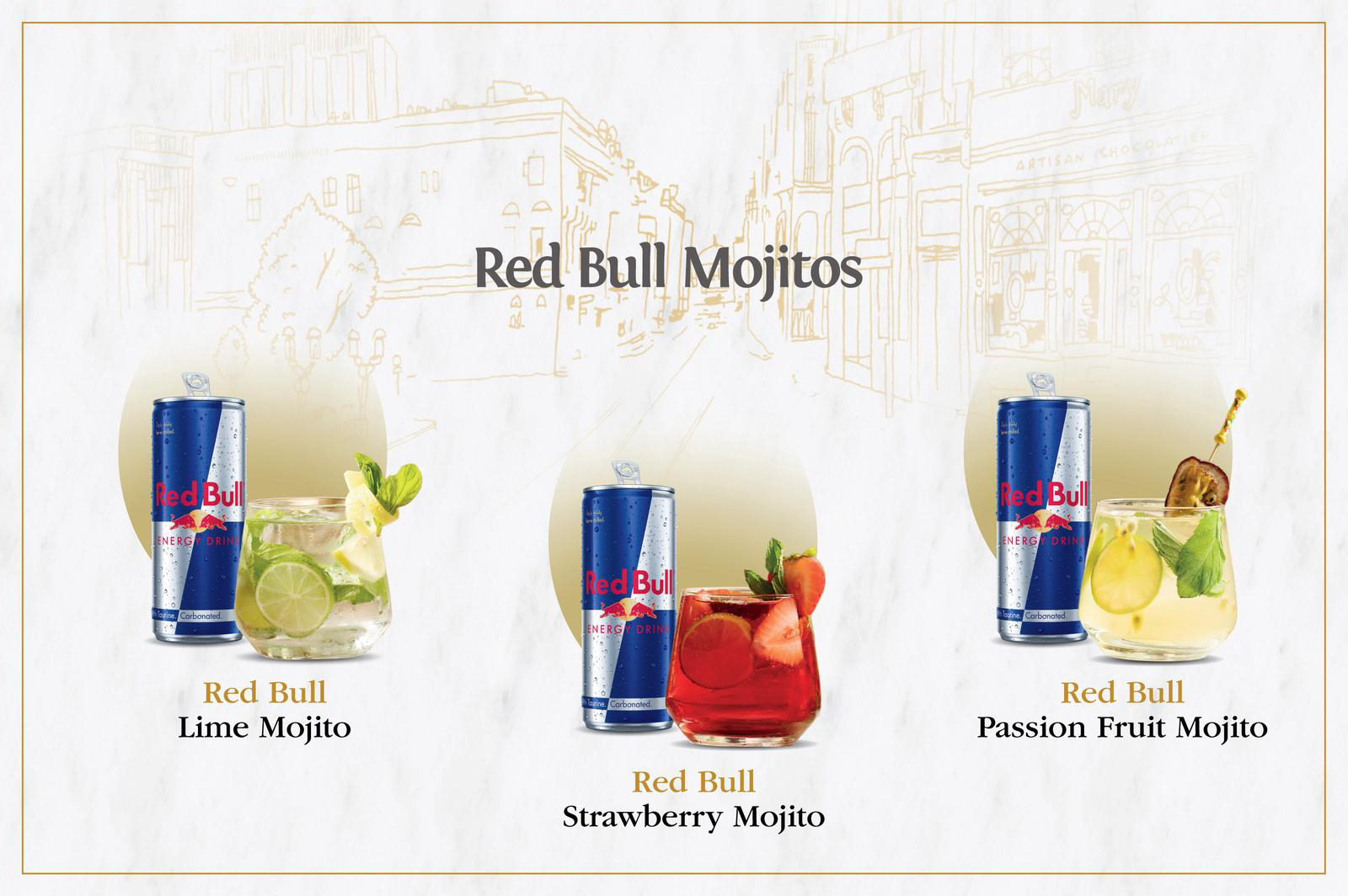 Your choice from Red Bull Mojito